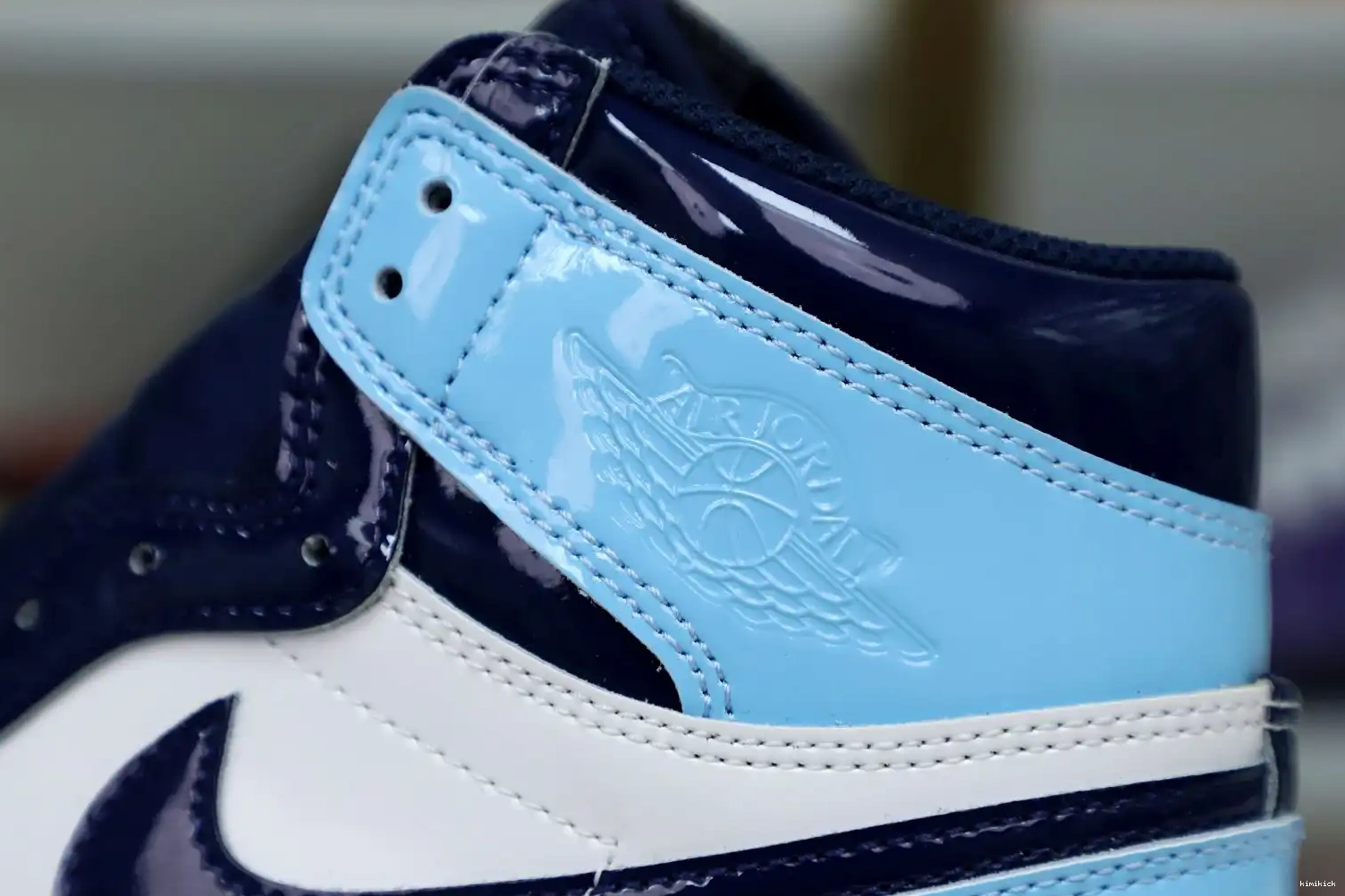 AIR 'BLUE CHILL' JORDAN RETRO HIGH 1 WMNS OG Kimikick 0508